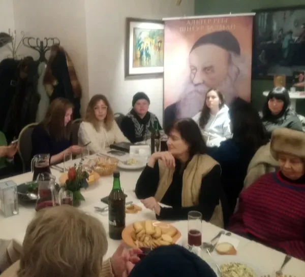 Жіночий фарбренген на честь йорцайту Алтер Ребе